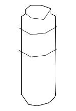 64536922944 - HVAC: Rear Suction Tube Valve for BMW Image