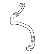 64505A7F4F3 - HVAC: Front Suction Tube for BMW Image