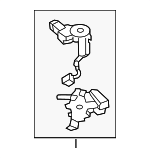 90500WL000 - : Convertible Top Stowage Compartment Latch for Nissan Image