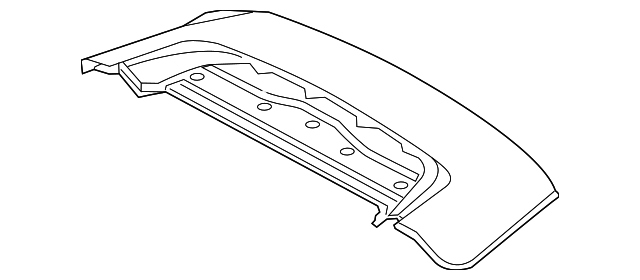 Convertible Top Stowage Compartment Lid - Nissan (K720B-1GRMA)