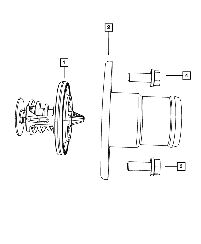 6101982 - Cooling: Hex Head Screw And Washer for Mopar Image