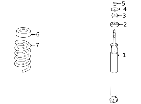 Shocks & Struts for 2001 Mercedes-Benz E55 AMG #0