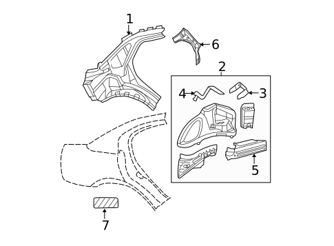 Inner Structure for 2006 Dodge Charger #0