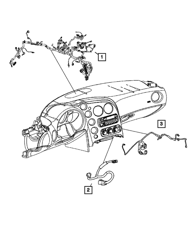 5029909AD - Electrical: Instrument Panel Wiring for Mopar Image