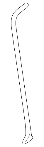 55276335AA - Body: Door Lock Operating Rod for Dodge: Ram 1500, Ram 2500, Ram 3500 Image