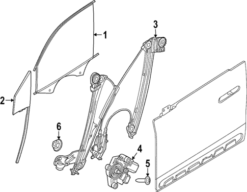 Front Door for 2023 BMW iX #2