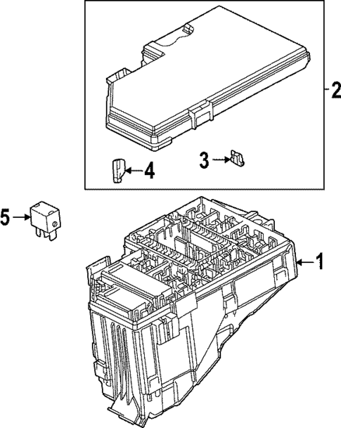 Fuse & Relay for 2022 Honda Civic #0