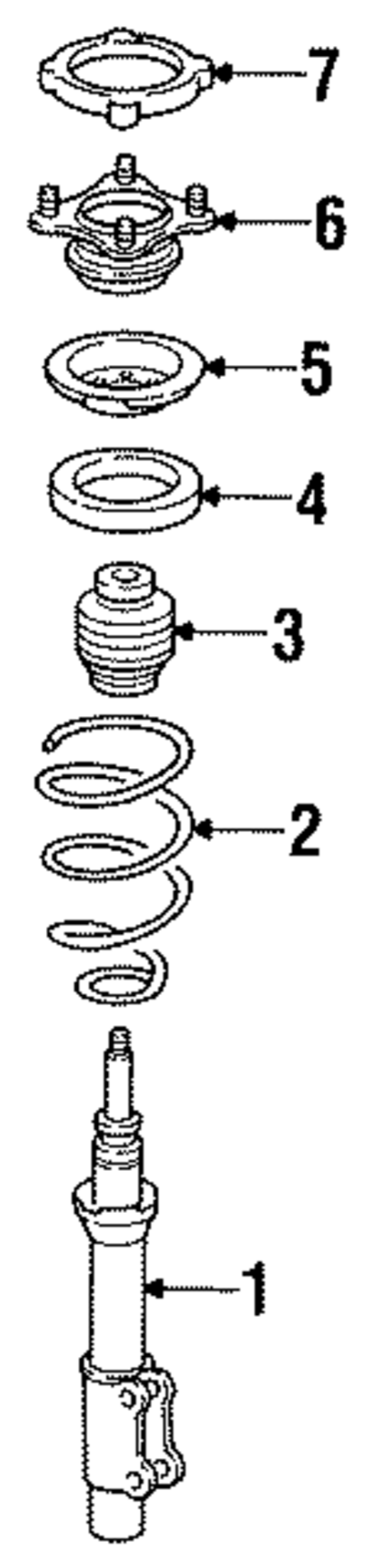 Struts & Suspension Components for 1991 Mazda RX-7 #0