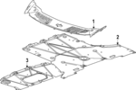 85014138 - Body: Sight Shield for Chevrolet: Equinox EV Image