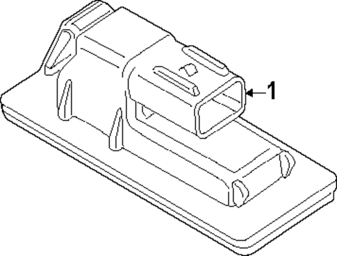 License Lamps for 2025 Kia EV9 #0