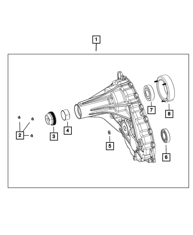 « 68089733AA – Transfer Case and Power Transfer Unit : Ecrou pour Mopar Image »
