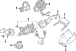 84652-76120 - : Wiper Switch for Lexus Image