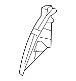 68402849AA - Body: Front Shield for Mopar Image