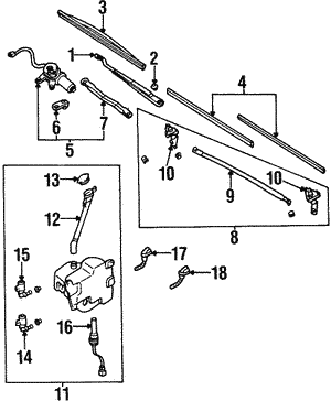 Wipers for 1994 Nissan 300ZX | Kline Nissan