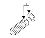 11425B4C845 - Engine: Filter Element for BMW Image