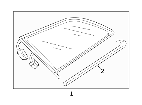 Glass & Hardware for 2017 Audi A4 allroad #0