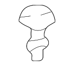 904670704522 - Body: Cowl Grille Retainer for Toyota: 4Runner, Sequoia, Tacoma, Tundra Image