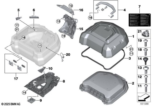 77418523708 - Luggage &amp; Storage: Catch for BMW-Motorrad Image