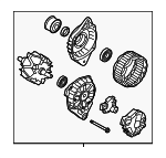 373002B910 - : Alternator for Kia: Forte5, Soul Image