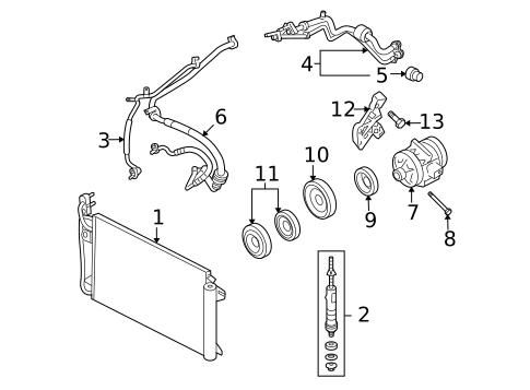 Switches, Solenoids & Actuators for 2008 Mercury Milan #1