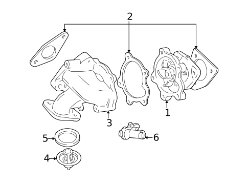 Gaskets & Sealing Systems for 2000 Pontiac Sunfire #0