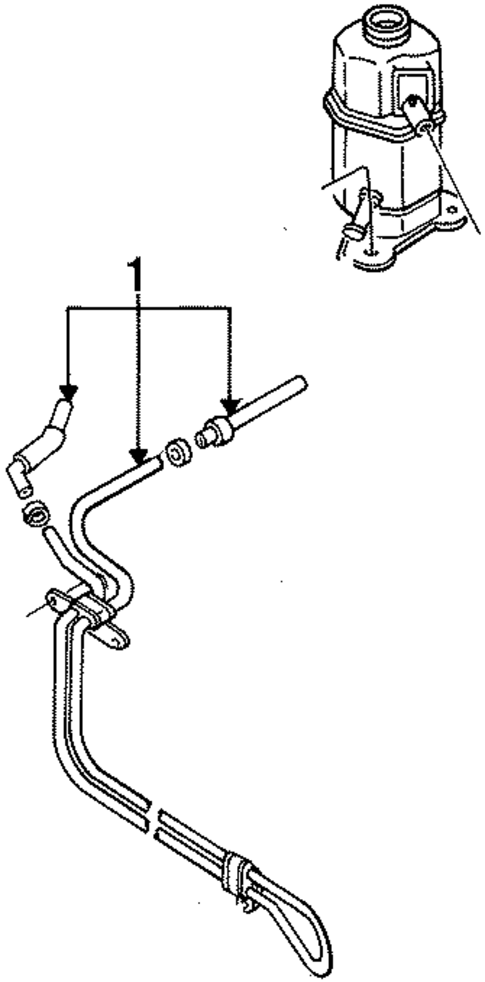 Power Steering Oil Cooler for 1995 Mercury Tracer #0