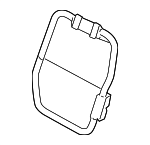 5F9Z74613A38AA - Body: Seat Back Frame for Ford: Freestyle, Taurus X Image