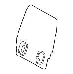 5F9Z7460508BC - Body: Seat Back Panel for Ford: Freestyle, Taurus X Image