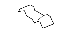 17228699987 - Cooling System: Front Bracket Holder for BMW Image