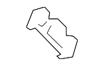 17228650947 - Cooling System: Front Bracket Brace for BMW Image