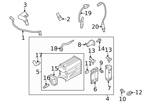Crankcase Ventilation System for 2010 Ford F-150 #0