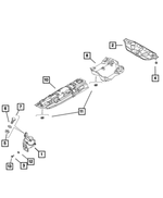 6106998AA - Exhaust: Flat Washer for Jeep: Compass, Renegade Image