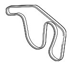 LR071038 - Cooling System: Serpentine Belt for Land Rover: Discovery, Range Rover, Range Rover Sport Image