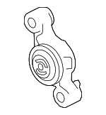 LR035491 - Cooling System: Center Bracket for Land Rover: Discovery, Range Rover, Range Rover Sport Image