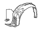 74150T3VA00 - Body: Fender Liner for Honda: Accord Image
