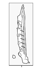 74155T2AA00 - Body: Rear Seal for Honda: Accord Image