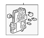 25928052 - Electrical: Module for Chevrolet: Cobalt, HHR | Pontiac: G5, Solstice | Saturn: Sky Image
