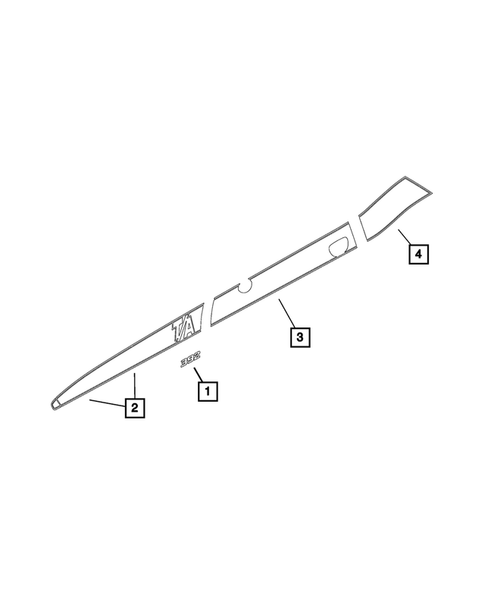 Decals and Tape strips for 2020 Dodge Challenger #3