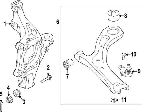 Suspension Components for 2025 Kia EV6 #0