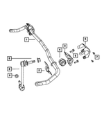 V4895482AC - Front Suspension: Stabilizer Bar Link for Mopar Image