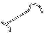 992411305BY - Suspension: Stabilizer Bar for Porsche Image