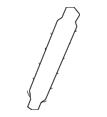 1K0881305 - Body: Spring for Volkswagen: GTI, Jetta, Passat, R32, Rabbit Image