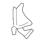 1K4881640C95T - : Seat Hinge Cover for Volkswagen: Jetta Image