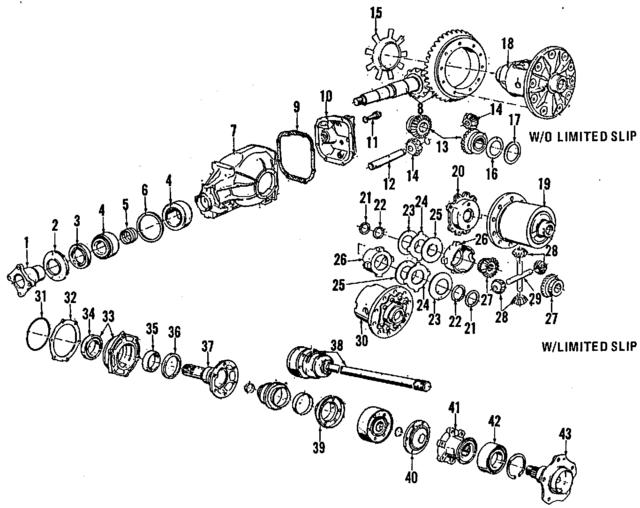 33131214087 - : Flange for BMW: 740i, 740iL, 750iL, 840Ci, 850Ci, 850CSi, 850i, M5 Image