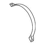 22990928 - : Tank Strap for Chevrolet: Express 4500, Silverado 2500 HD, Silverado 3500 HD | GMC: Savana 4500, Sierra 2500 HD, Sierra 3500 HD Image