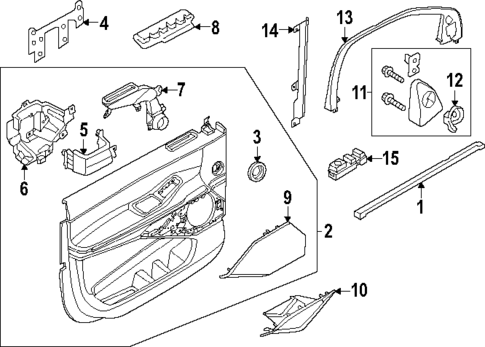 Front Door for 2025 Lincoln Navigator #1