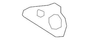 9P1837161 - Body: Exterior Door Handle Reinforcement for Porsche Image