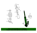 Suspension Shock Absorber - Audi (8K0-513-035-AB)