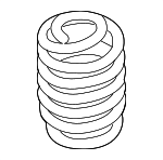 8K0511115DM - : 2009-2018 Audi - Coil Spring for Audi: A4, A4 Quattro, A6, A6 Quattro, A7 Quattro, RS7, S4, S6, S7 Image