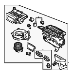 YK308 - HVAC: Motorcraftâ„¢ AC &amp; Heater Assembly for Ford: Transit-150, Transit-250, Transit-350, Transit-350 HD Image